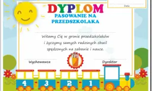 Jak wypisać dyplom dla przedszkolaka, aby był wyjątkowy i wzruszający