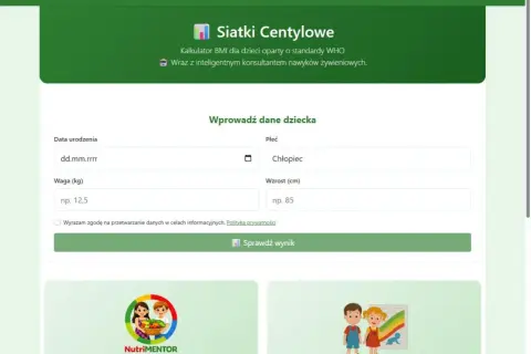 Kalkulator BMI dla dzieci. Wpisz dane dziecka, by sprawdzić, ile powinno ważyć siedmioletnie dziecko.